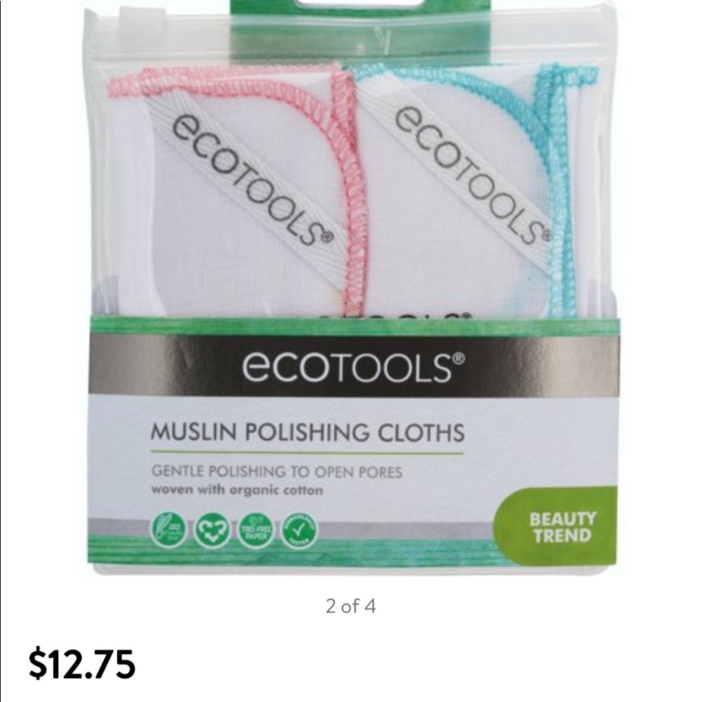 *NWT* Eco Tools Muslin Polishing Cloths